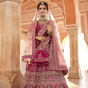 Red Lehnga